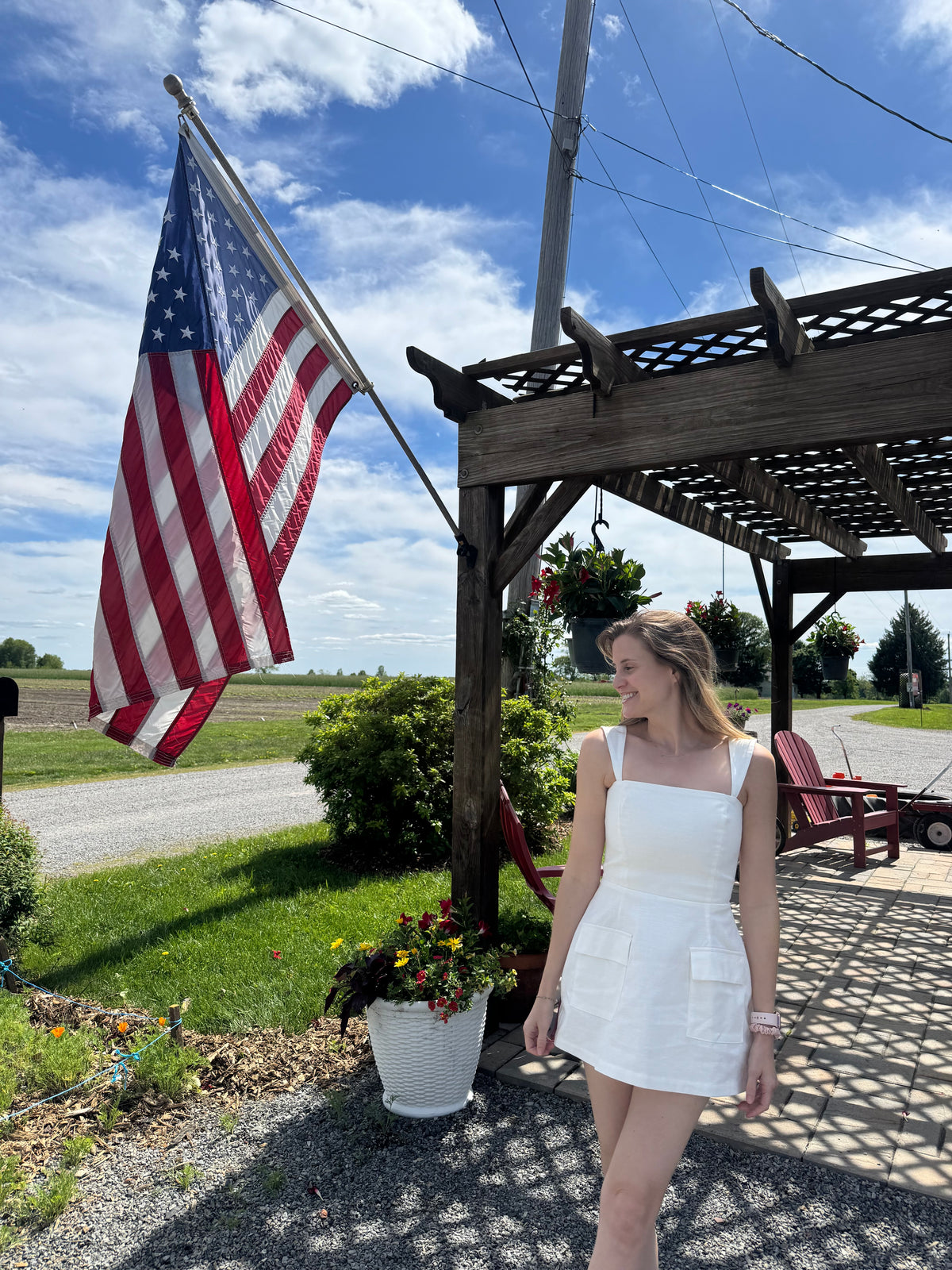 Seaside Linen Dress