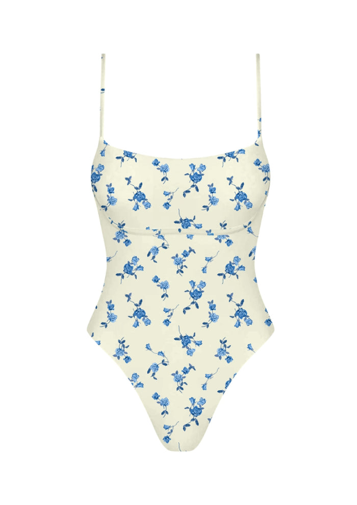 Tea Party One Piece Swim Suit