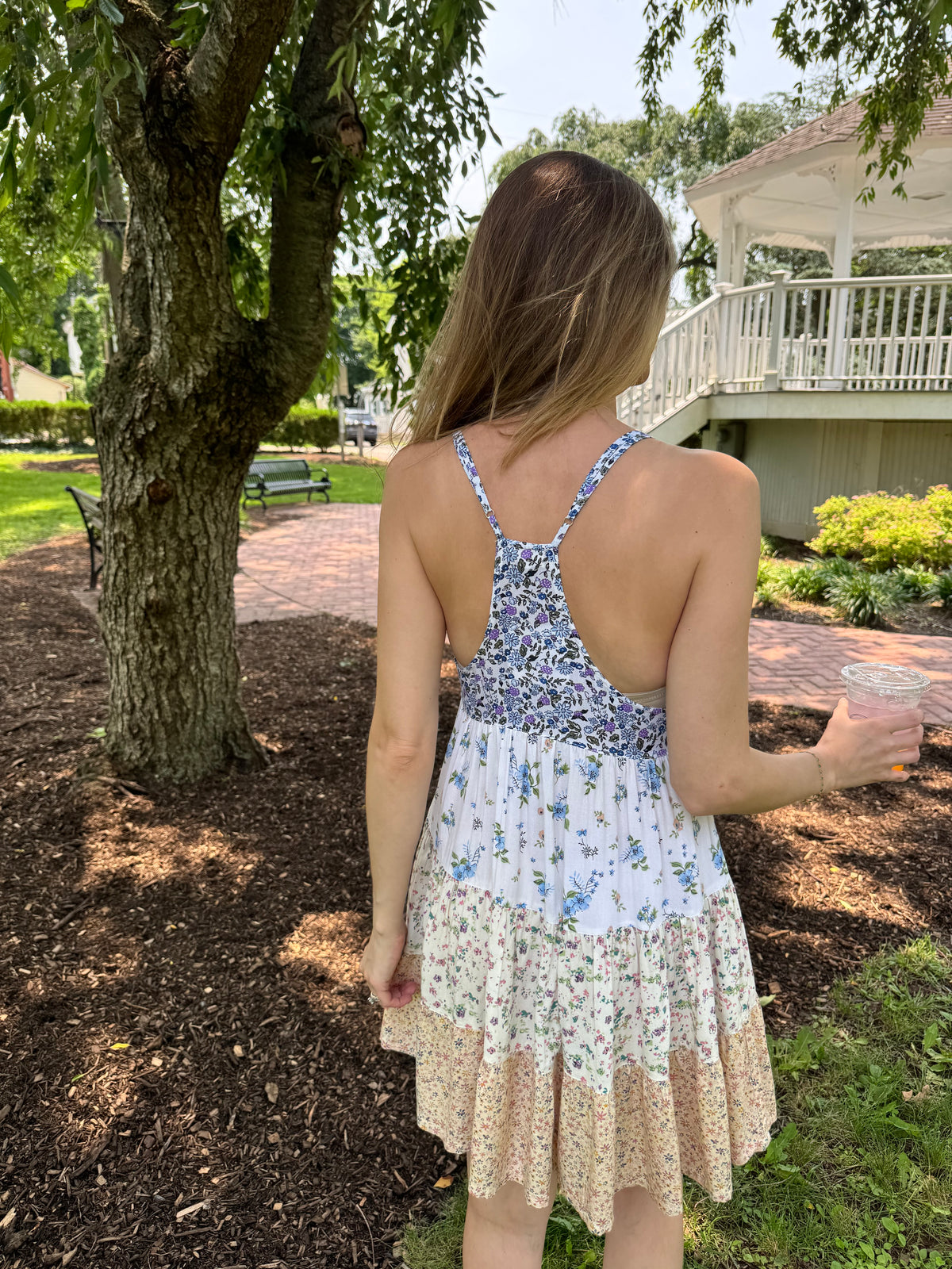 Ezra Patchwork Dress