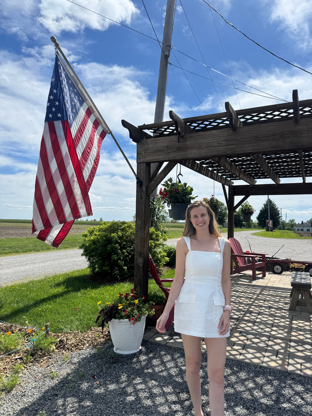 Seaside Linen Dress