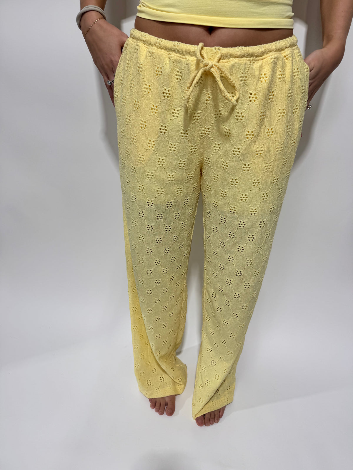Aysa Eyelet Pants