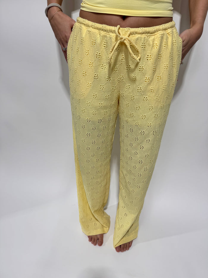 Aysa Eyelet Pants