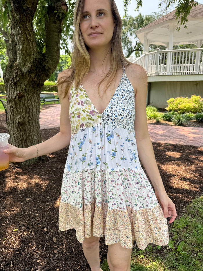 Ezra Patchwork Dress