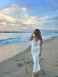 Catamaran Crochet Maxi Skirt