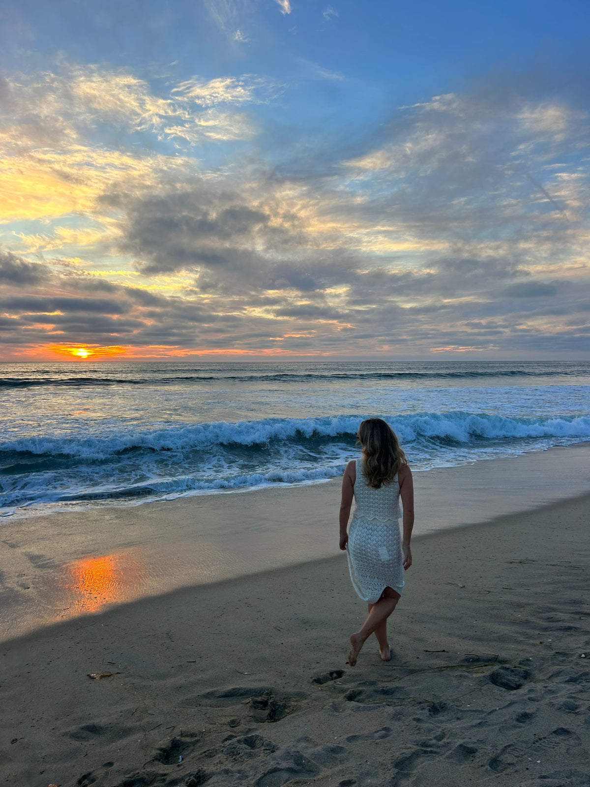 Catamaran Crochet Maxi Skirt