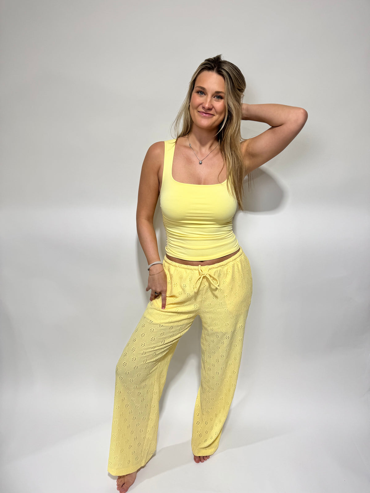 Aysa Eyelet Pants