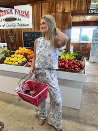 Blossom Linen Pants