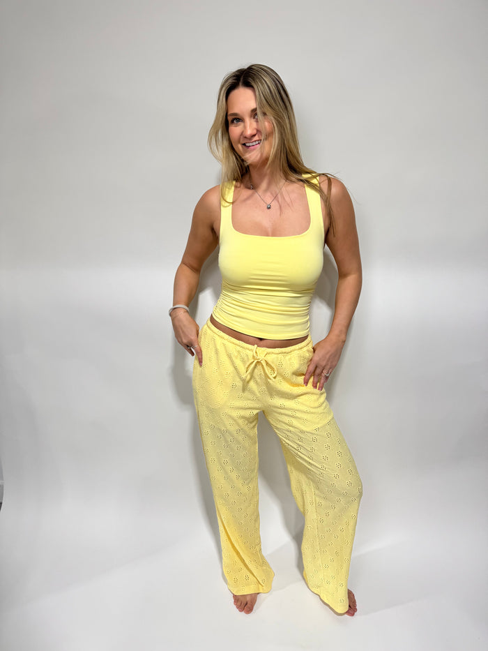Aysa Eyelet Pants