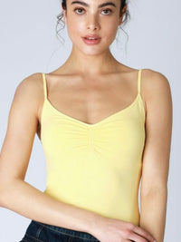 Jersey Shirred Cami