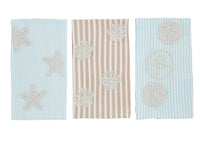 Sea Beaded Towels