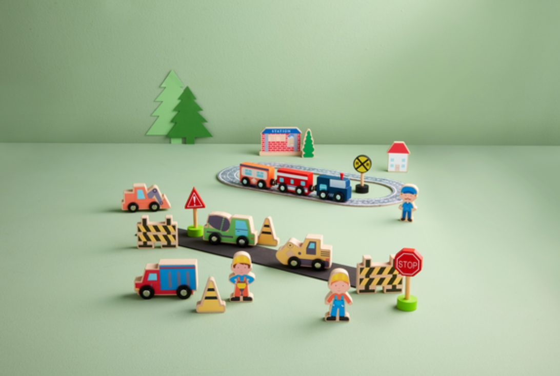 Wood Toy Set