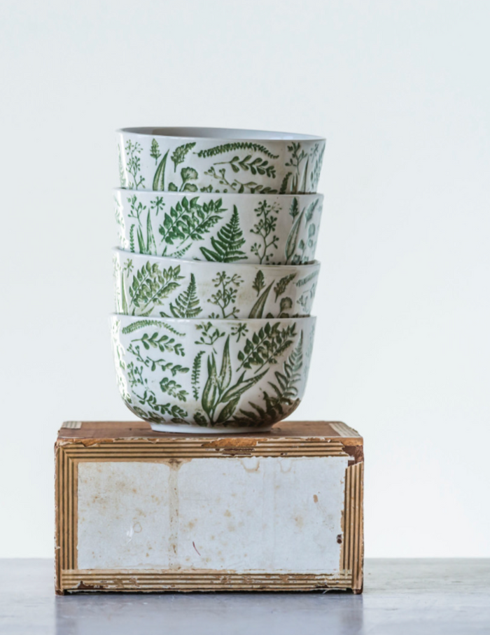 Hand-Stamped Bowl