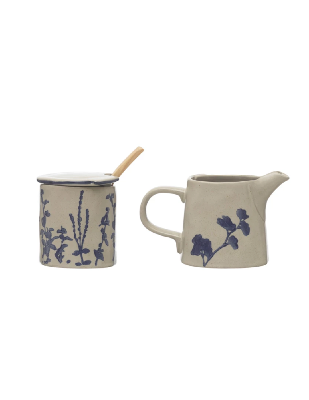Hand-Stamped Stoneware