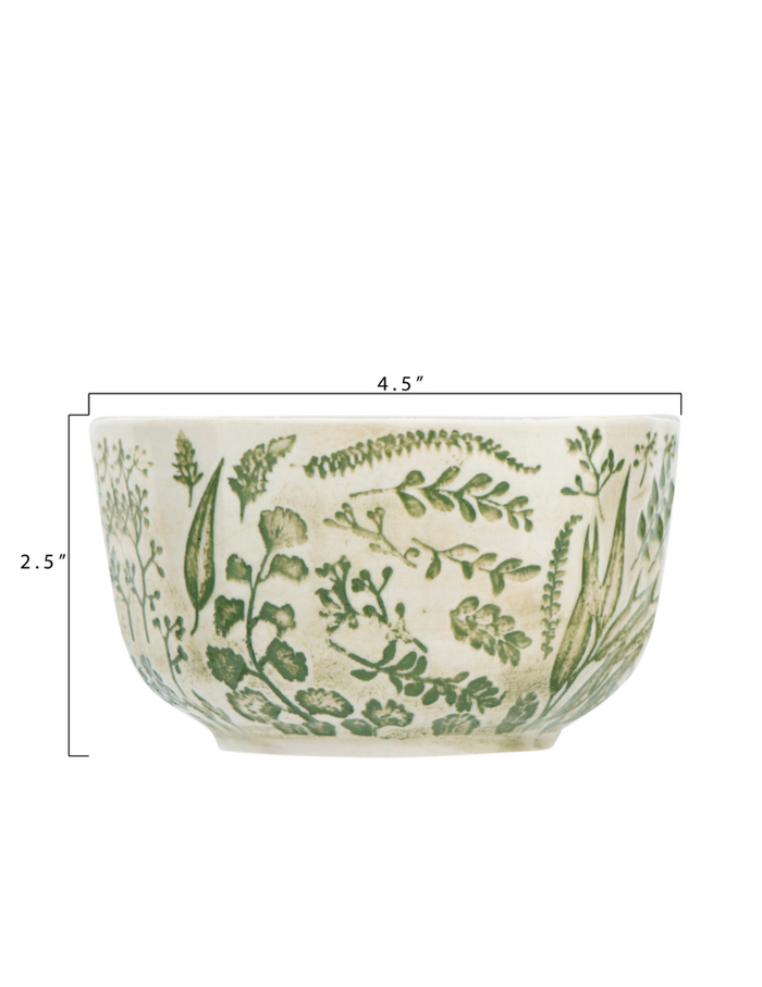 Hand-Stamped Bowl