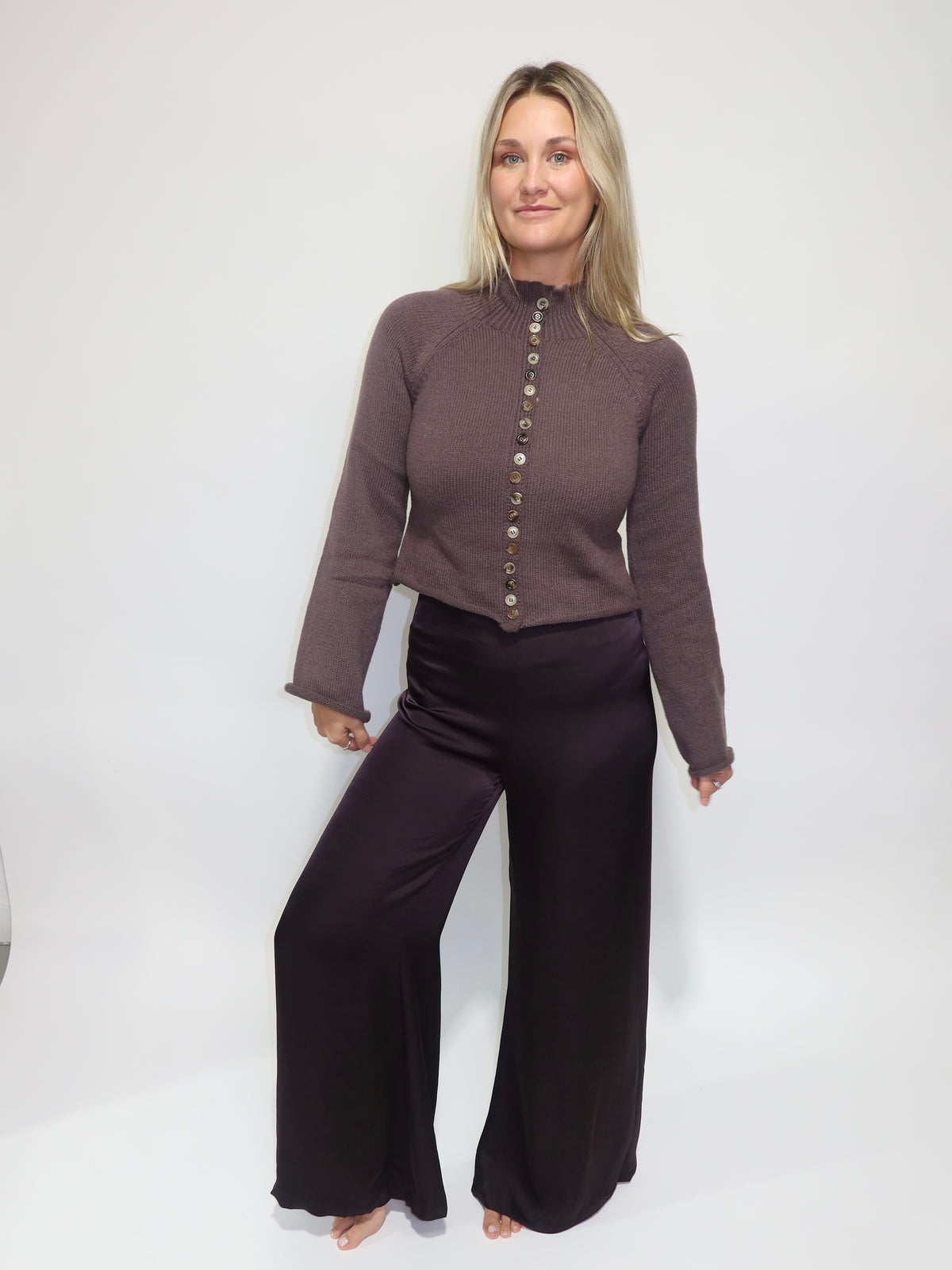 Beldam Button Cardigan