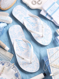 Bride Flip Flops