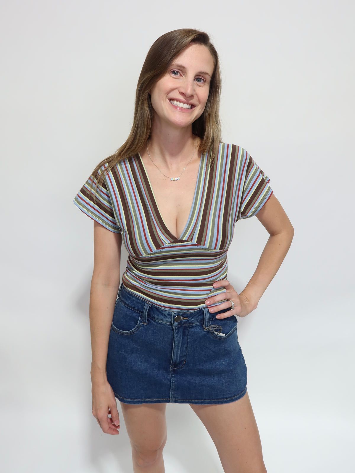 JJ Denim Skort