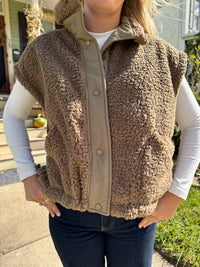 S'mores Sherpa Vest