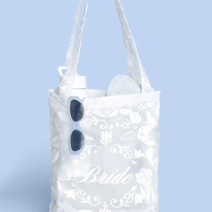 Bride Lace Tote Bag