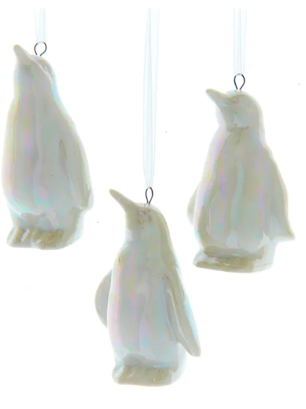 Iridescent Penguin Ornament