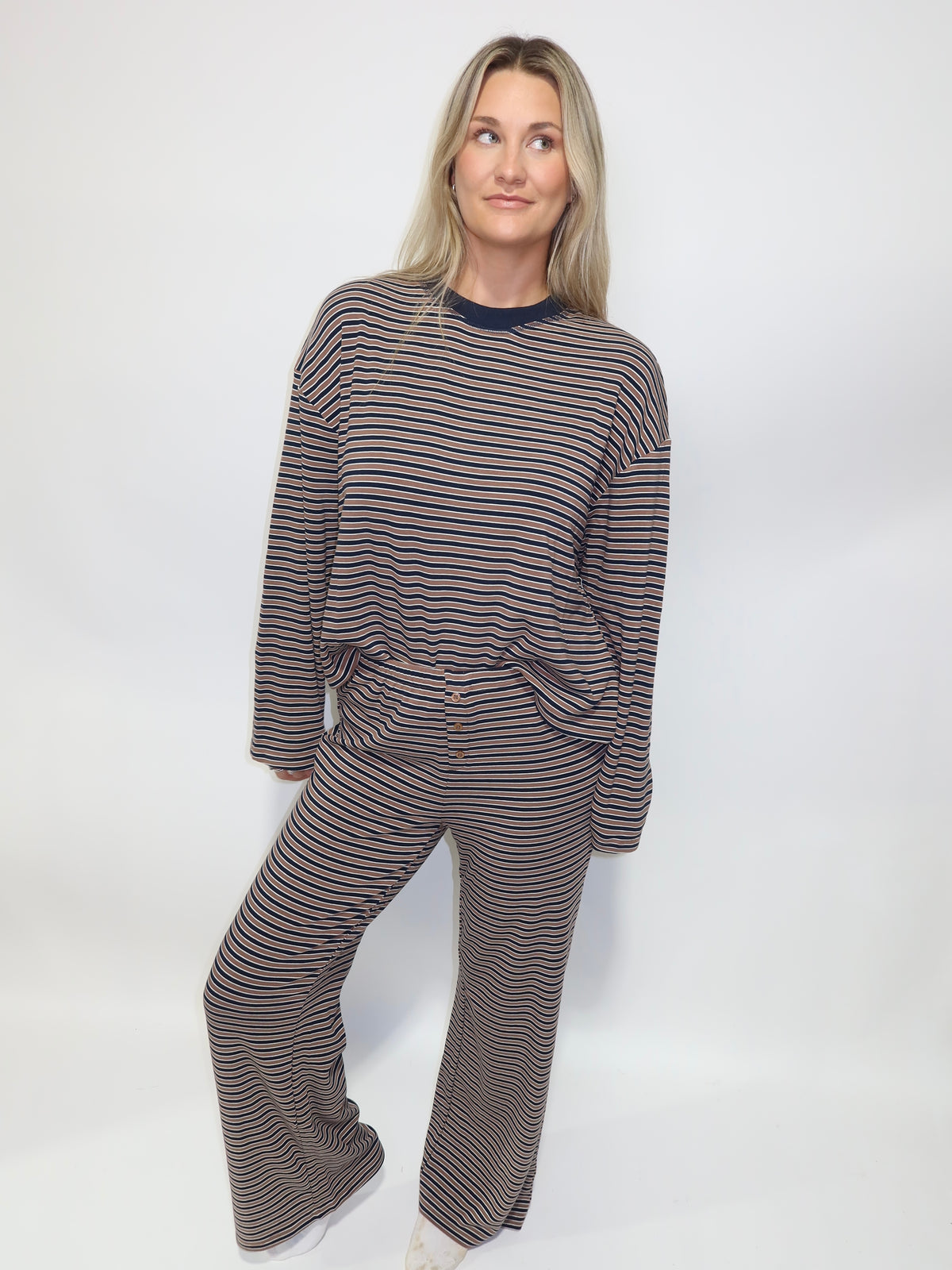 Autumn Striped Top