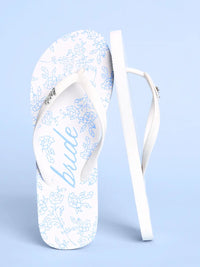 Bride Flip Flops
