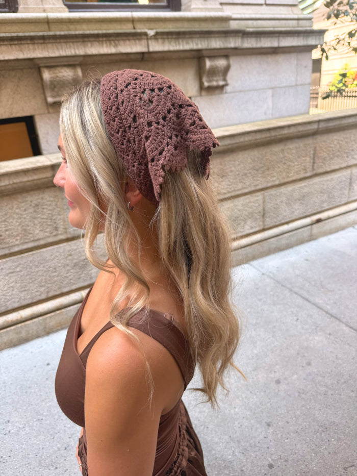 Luna Crochet Head Scarf