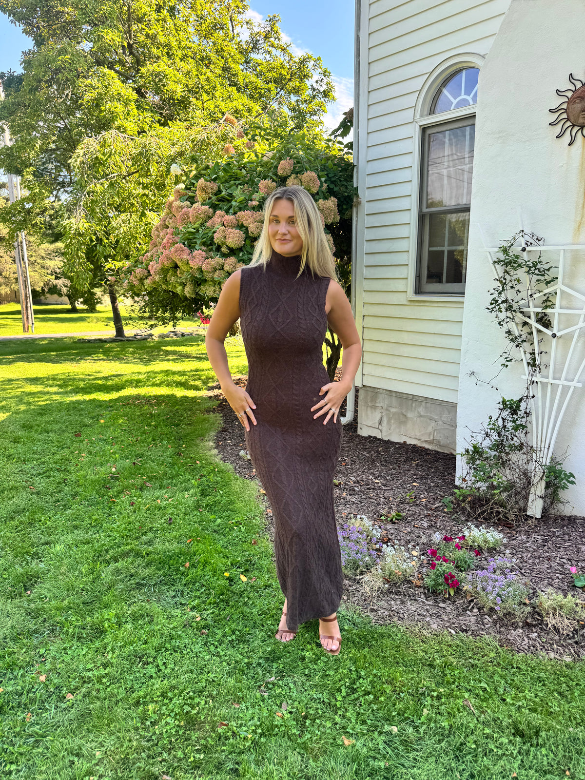 Falling For You Sweater Dress