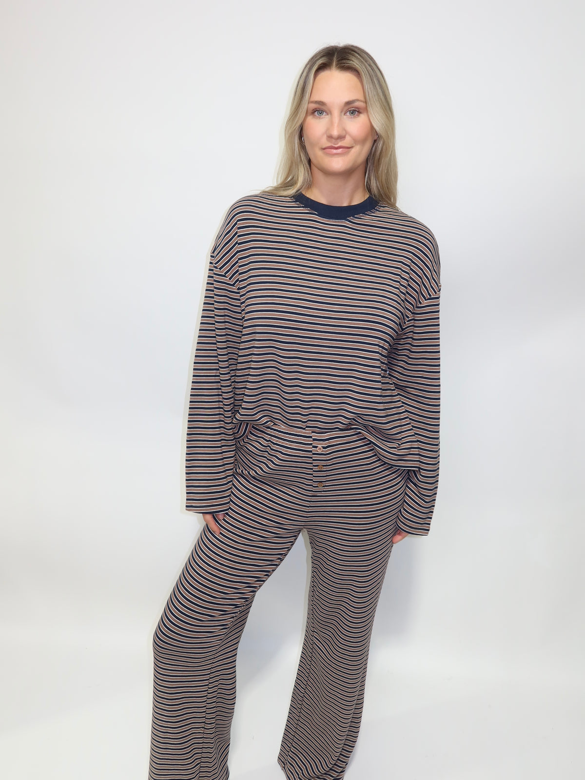 Autumn Striped Top