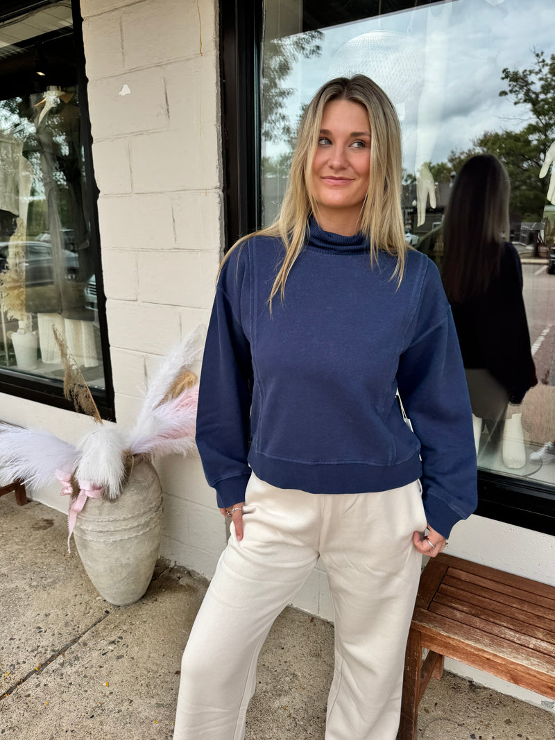 Blake Mockneck Sweatshirt