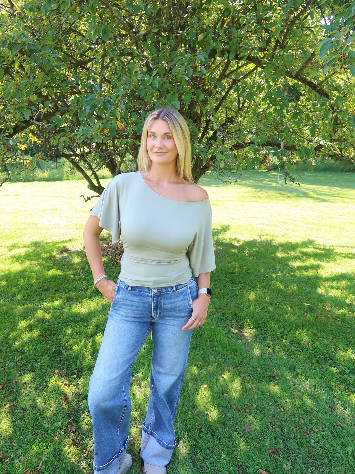 Poppy Tie Top