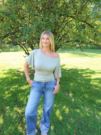 Poppy Tie Top