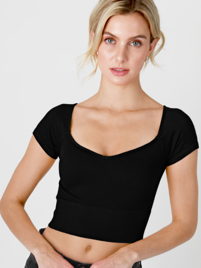 Effortless Sweetheart Top