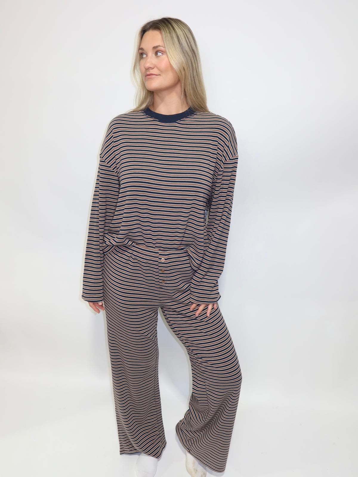 Autumn Striped Top