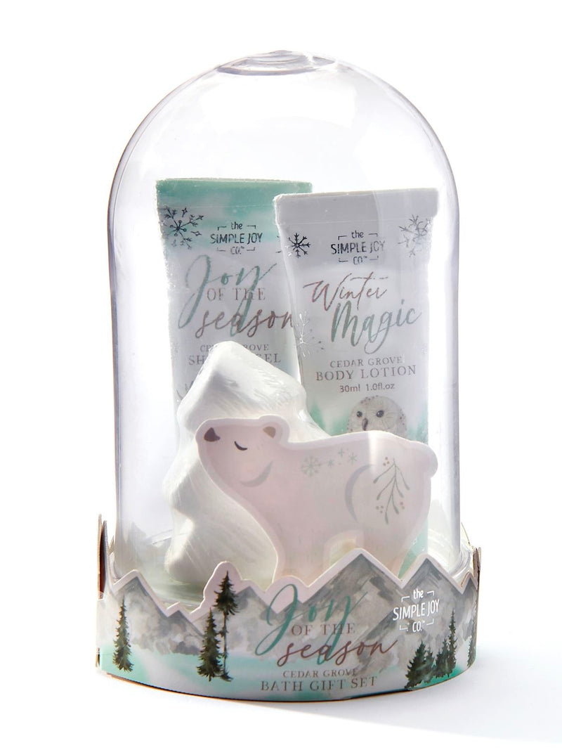 Snow Globe Bath Gift Set