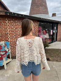 Stevie Crochet Top