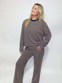 Autumn Striped Top