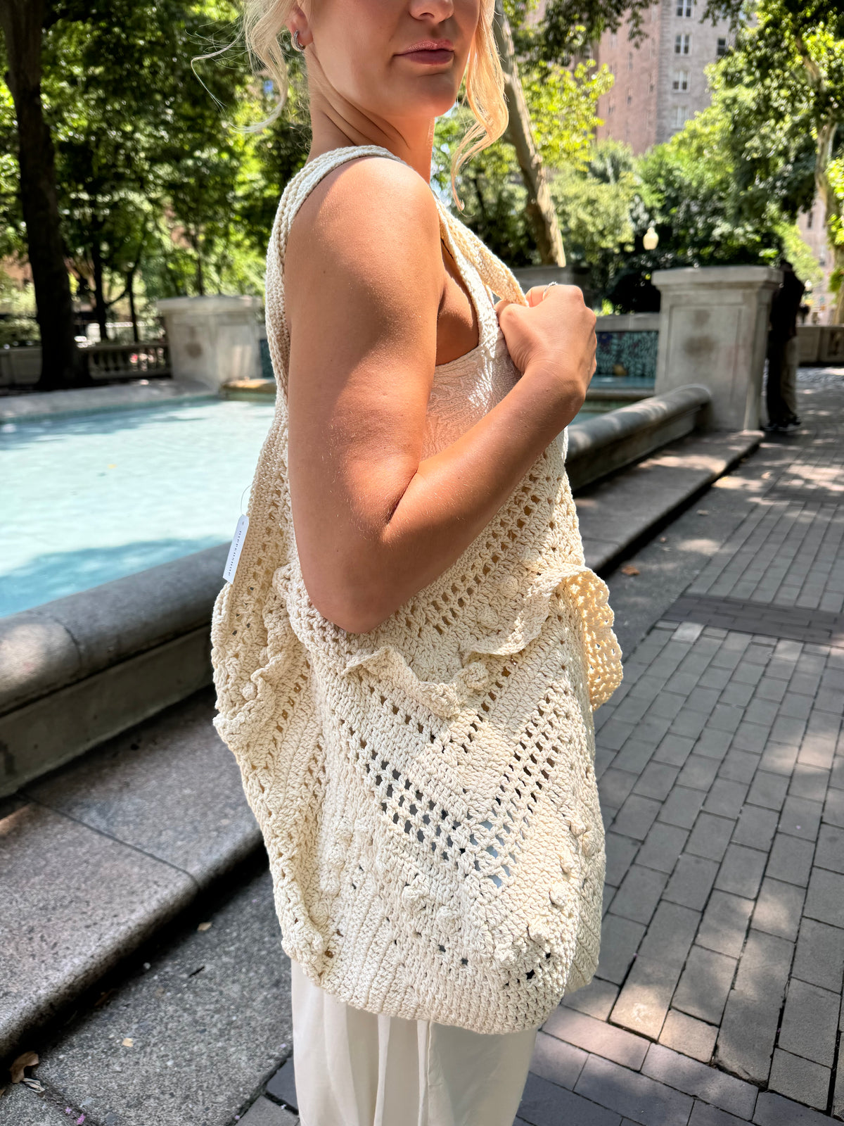 Margot Crochet Tote Bag