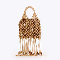 Beaded Tassel Handbag