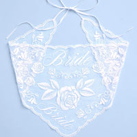 Bride Lace Headscarf