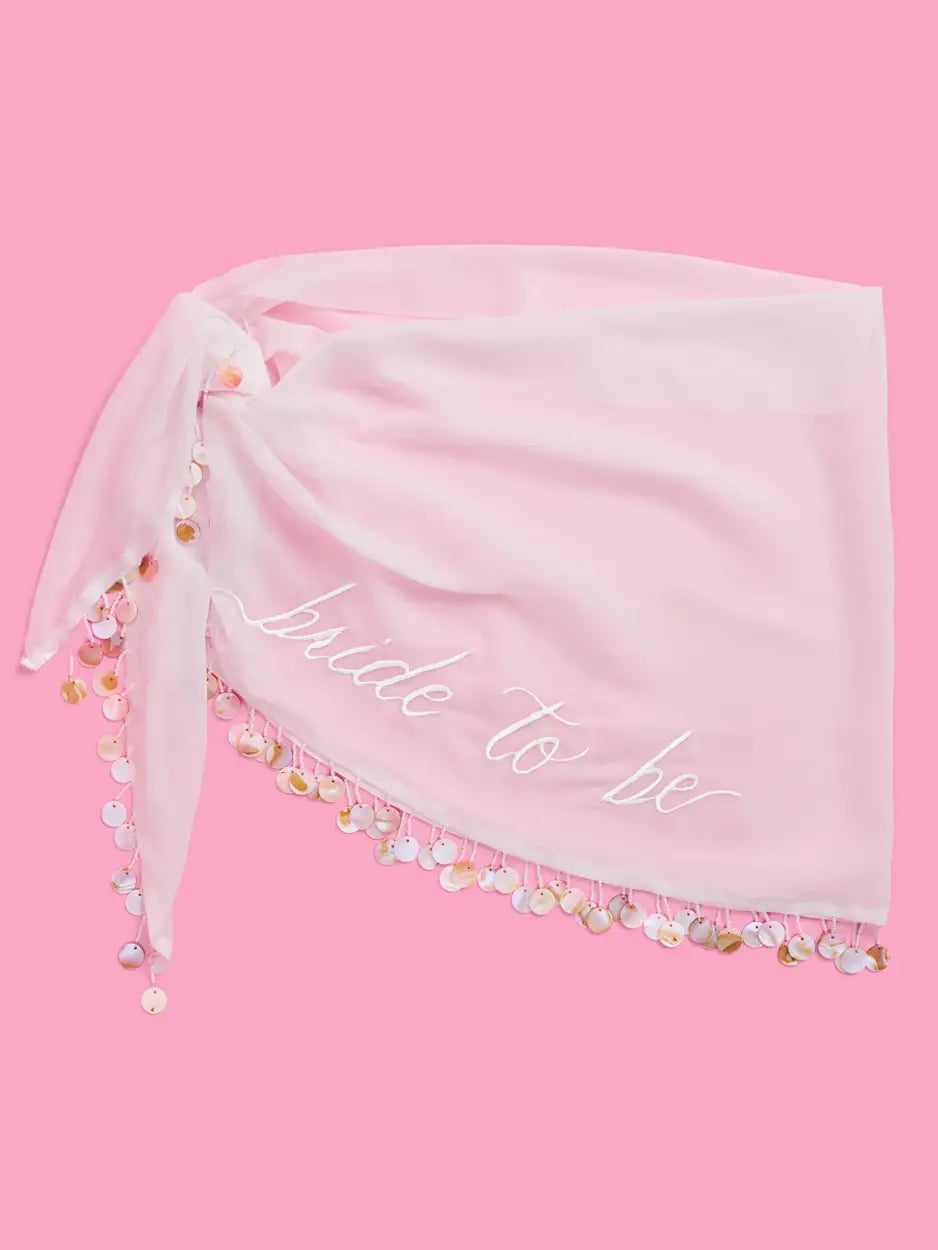 Bride to Be Shell Sarong