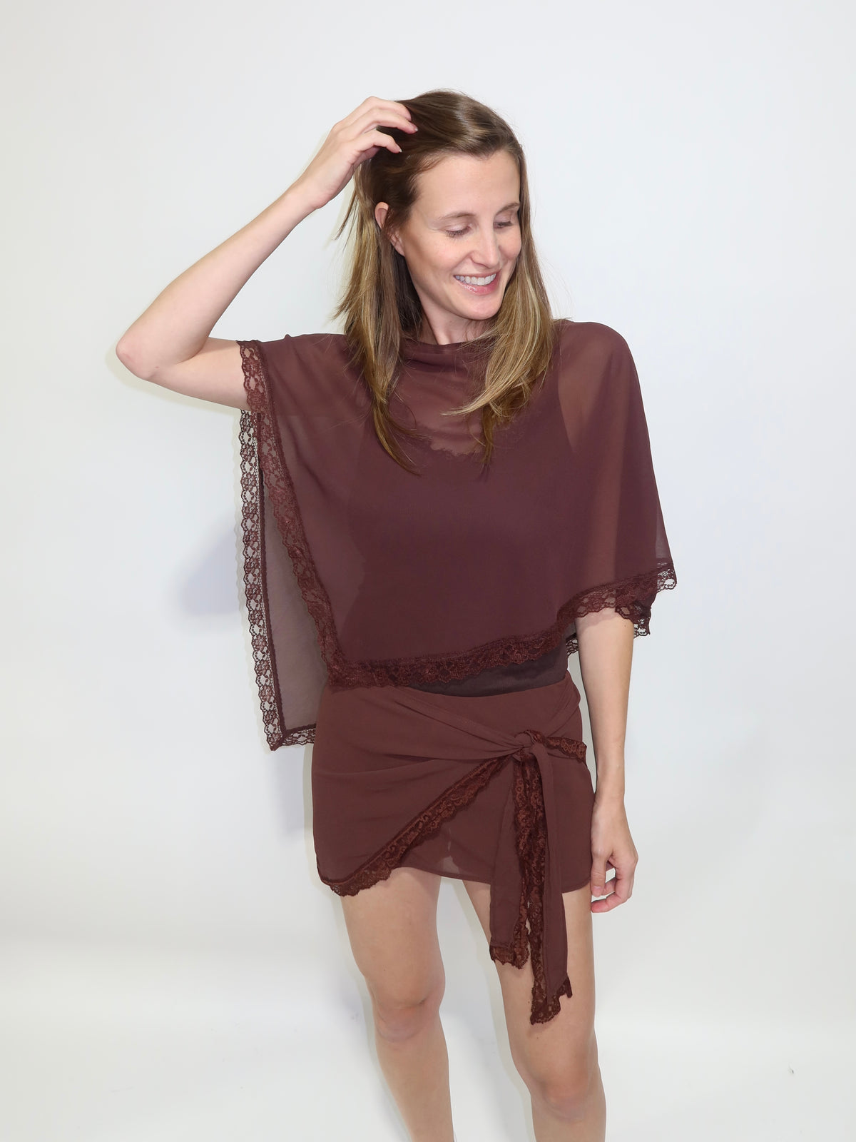 Brandy Lace Cape