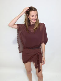 Brandy Lace Cape
