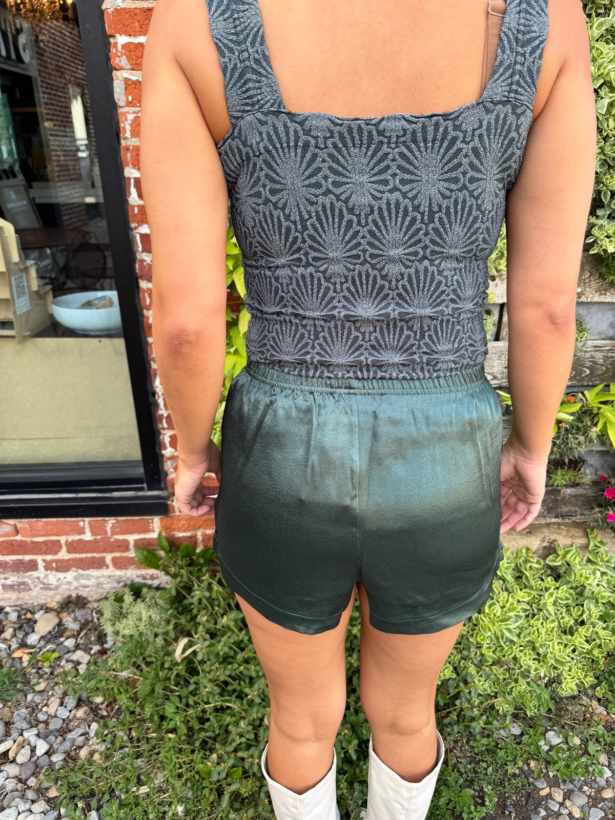 Charlotte Satin Shorts