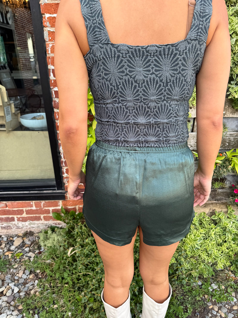 Charlotte Satin Shorts