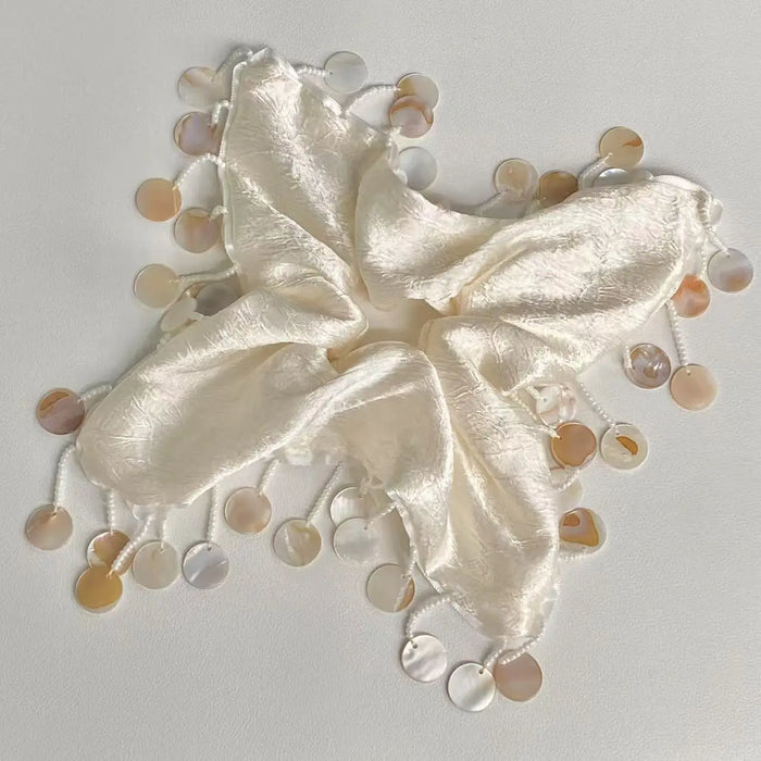 Pearl Shell Hair Tie