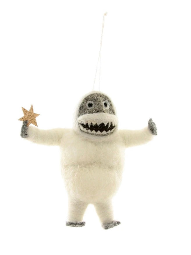 Abominable Snowman Ornament