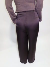 Chocolate Fondant Satin Pants