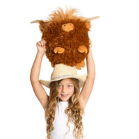 Plush Highland Cow Large