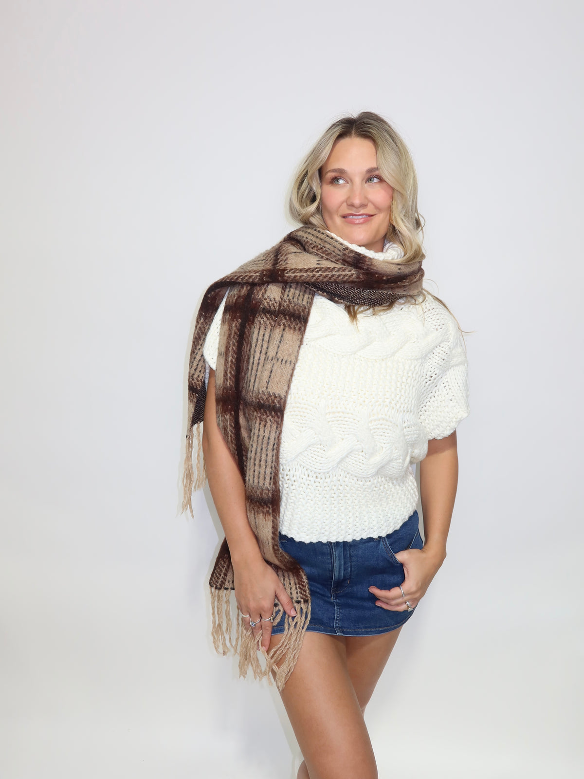 Gilmore Plaid Scarf